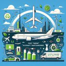 مطارات دبي تستعرض أول عملية تحويل طائرة مستدامة بالكامل في العالم خلال معرض دبي للطيران 2025