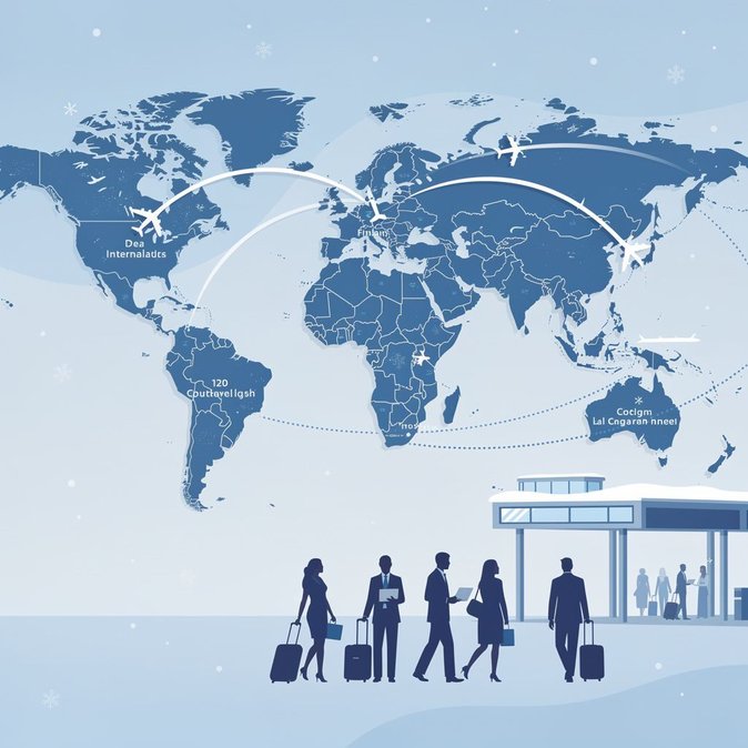 Finavia publie la carte des liaisons hivernales 2026-27, renforçant les connexions aériennes internationales de la Finlande