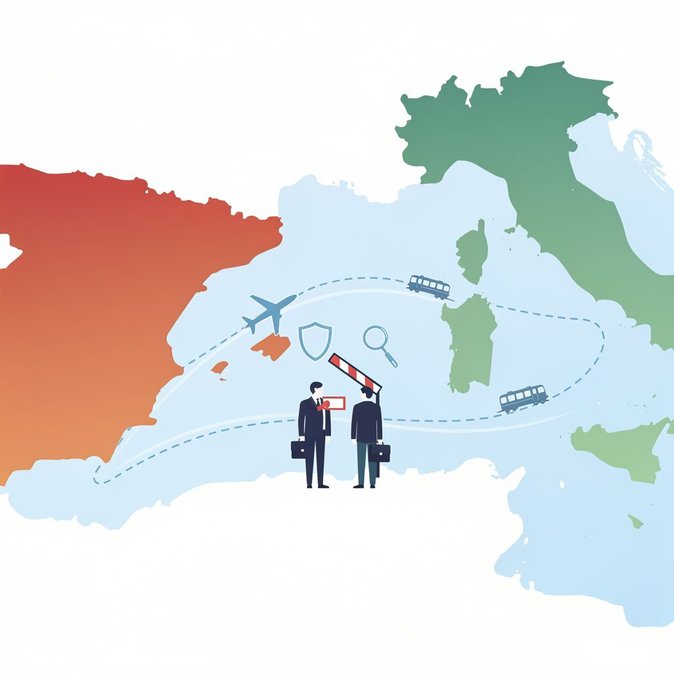 Tajani: Decision on Spain–Italy Border Checks ‘Depends on Security Situation’ as Schengen Waiver Expires Tonight
