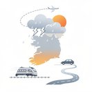 Met Éireann Emite Advertencias Naranja por Tormentas Eléctricas y Calor Persistente—Se Recomienda a los Viajeros Prever Retrasos