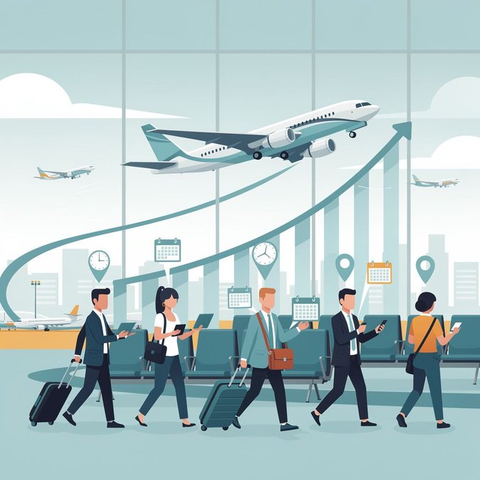 Brasil atinge 99,5 milhões de passageiros em nove meses e bate recorde histórico