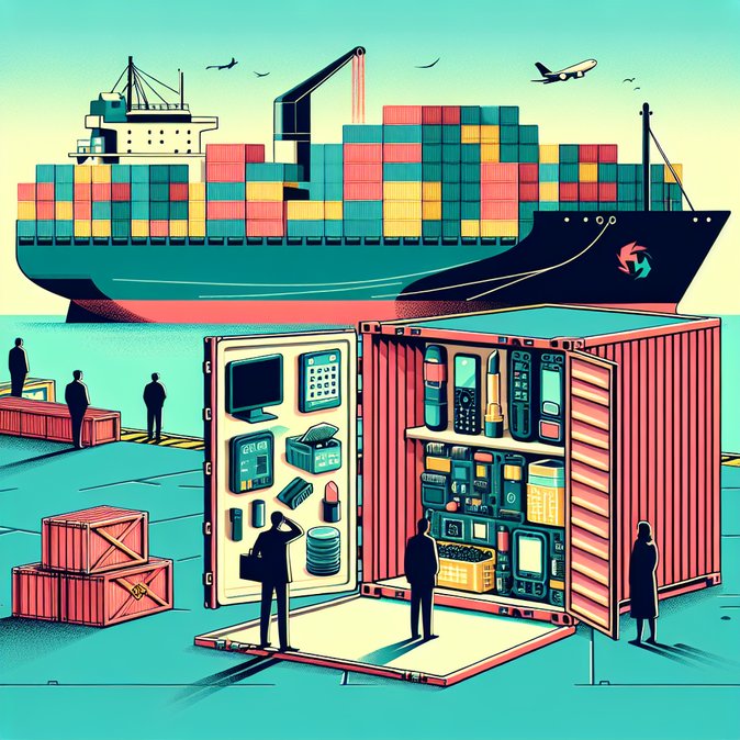 La douane saisit pour 64 millions de HK$ d’électronique et de cosmétiques de contrebande destinés à la Malaisie et à l’Irak