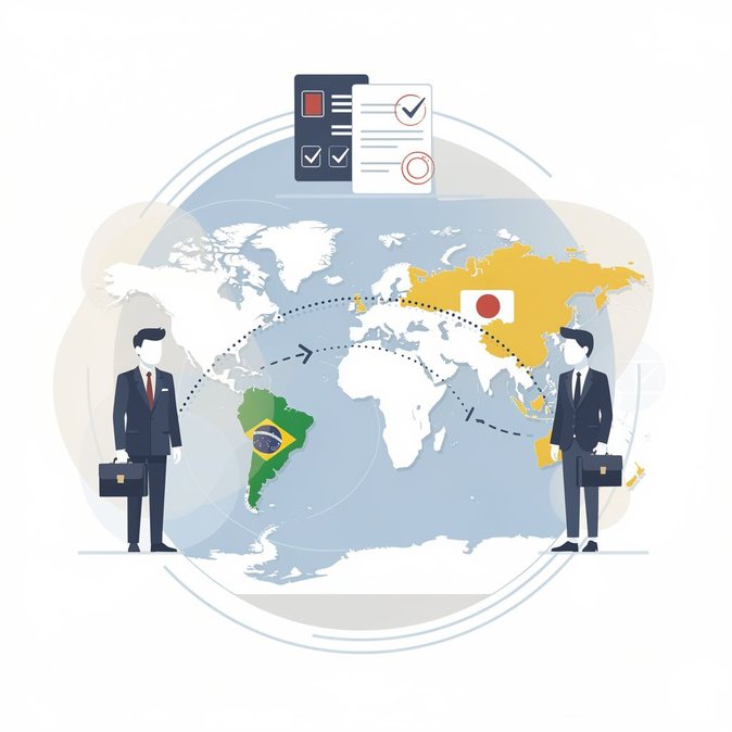 Le Japon et le Brésil entament des négociations sur un accord économique Japon–MERCOSUR et conviennent d'approfondir le dialogue sur la mobilité