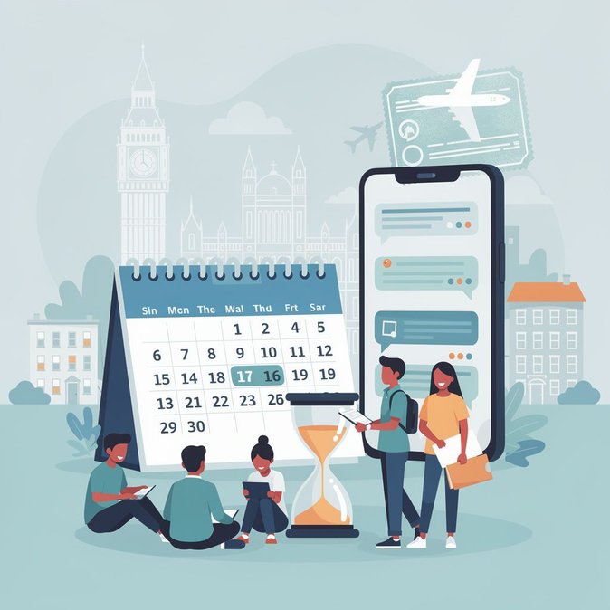 UK Student-Visa Applicants in India Trade Real-Time Processing Data to Gauge Decision Dates