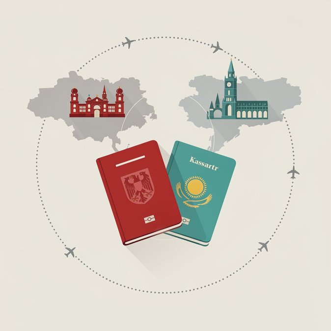 Nueva exención de visa entre Austria y Kazajistán para pasaportes diplomáticos publicada en el boletín oficial