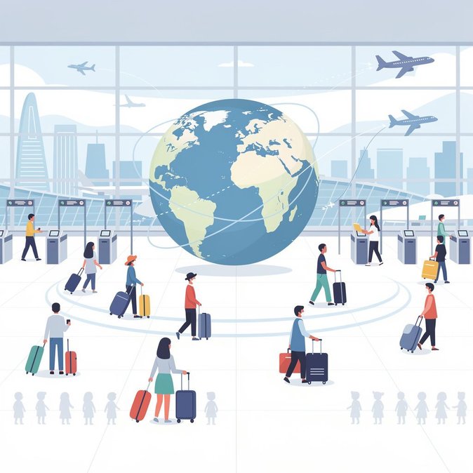 China registra 6,71 millones de viajes transfronterizos durante el Festival del Medio Otoño