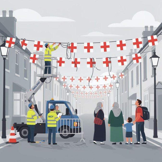 Oxfordshire seeks High Court injunction to halt anti-immigration flag campaign