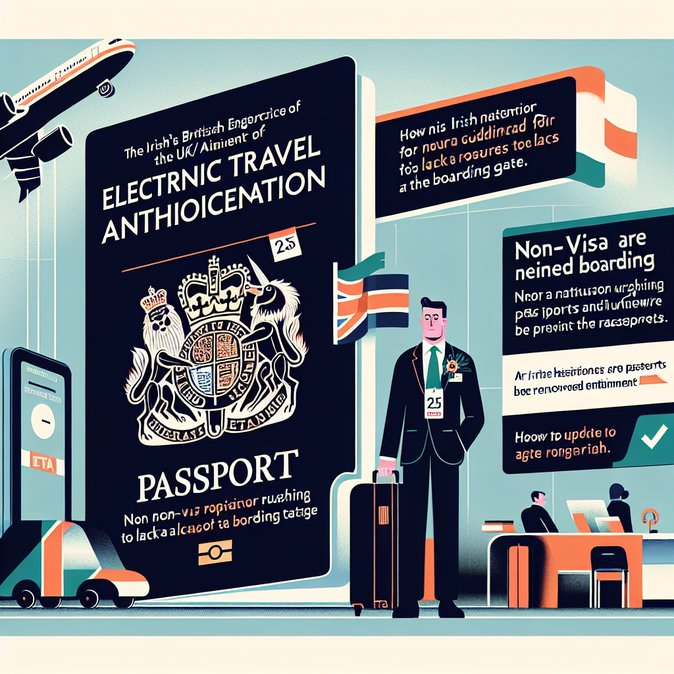 UK to Enforce Electronic Travel Authorisation From 25 February, Irish Travellers Urged to Check Documents