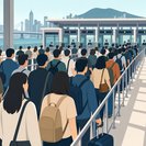 Holiday travel chaos: 673,000 residents jam land checkpoints after Buddha’s Birthday break