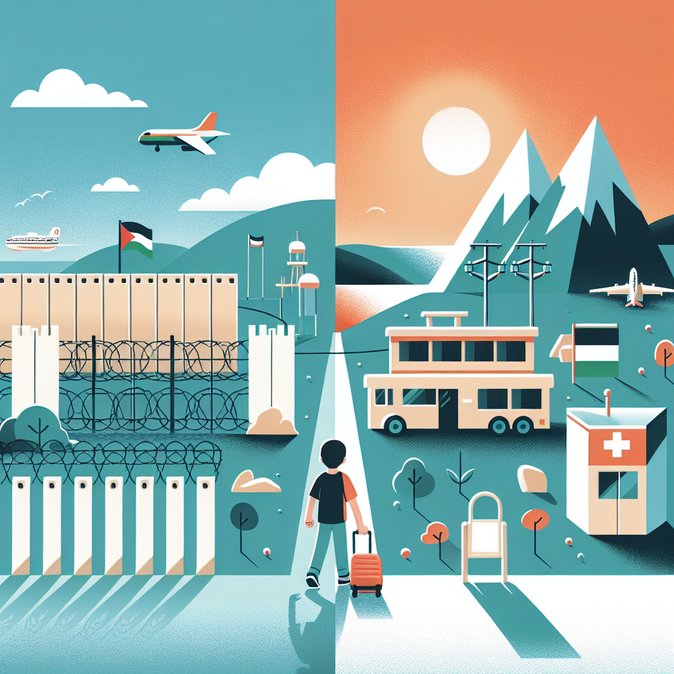 Switzerland receives badly injured Gaza children on special humanitarian visas, reigniting debate over emergency admissions