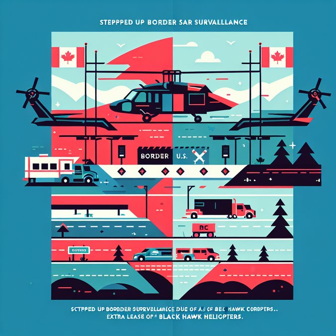 RCMP expands Black Hawk helicopter patrols along Quebec–U.S. border to deter irregular migration