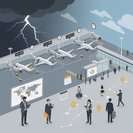 Orages généralisés perturbent le réseau aérien américain, touchant les hubs d'Atlanta et de Newark