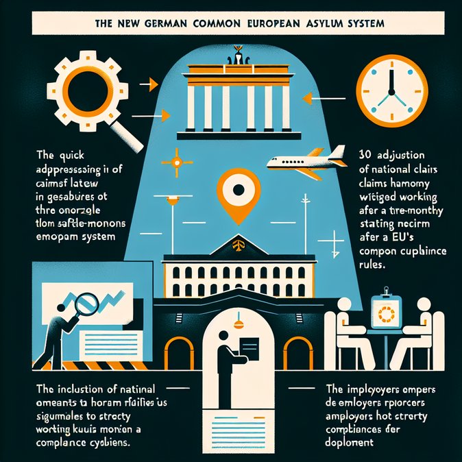 Le Bundestag allemand adopte des lois pour mettre en œuvre la réforme européenne de l'asile