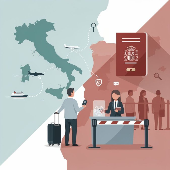 L’Espagne prolonge les contrôles aux frontières pour les arrivées en provenance d’Italie jusqu’au 22 octobre