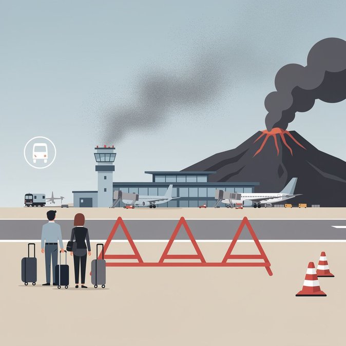 Volcanic ash from Mount Etna shuts down Catania Airport for third straight day