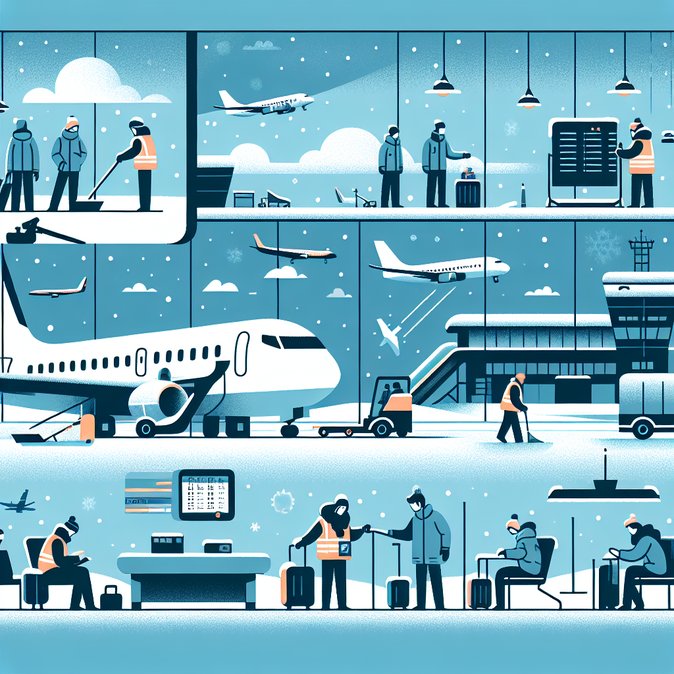 Storm ‘Elli’ Triggers Snow-Operations Protocol at Berlin-Brandenburg Airport