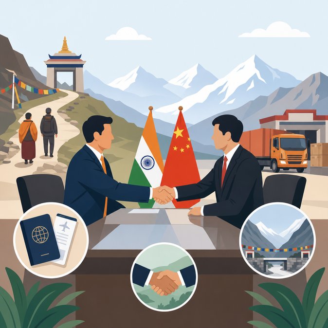 India–China Border Talks Reaffirm LAC Calm, Pave Way for Easier Cross-Border Movement