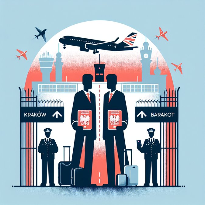 British travellers turned back at Kraków Airport over damaged passports