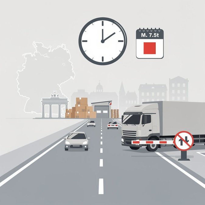 Weekend lorry bans kick in: what Germany’s Sunday truck prohibition means for supply chains
