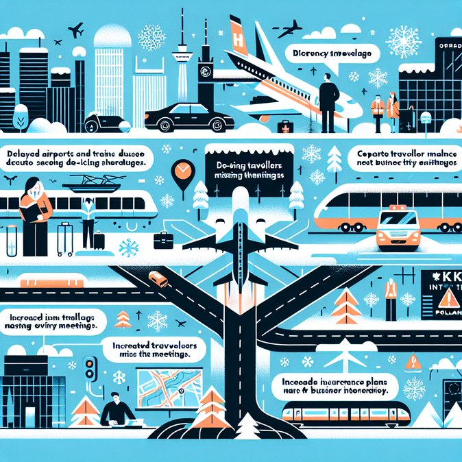 Storm Goretti paralyses Polish air and rail networks, delaying hundreds of business trips