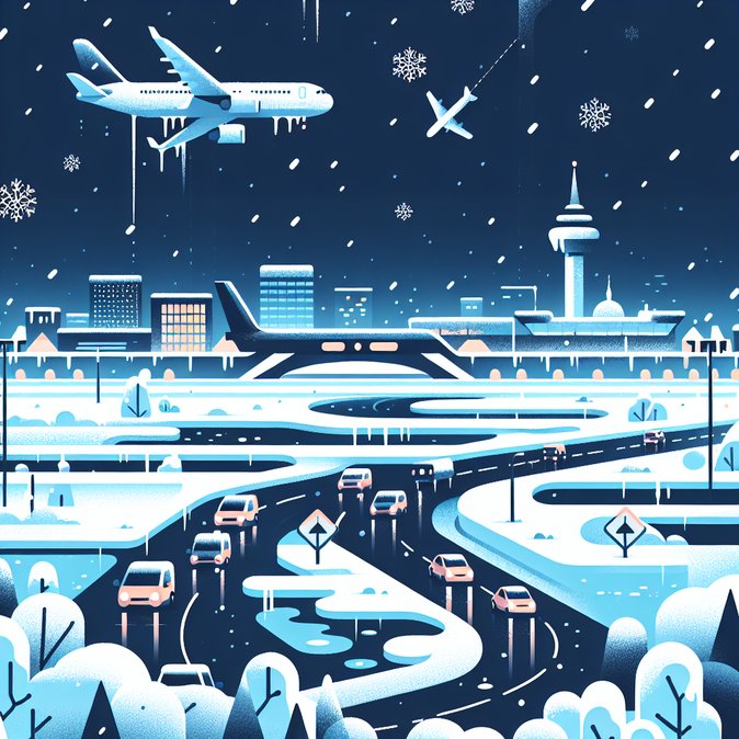 Belgian Weather Service Issues Nationwide Ice Alert Ahead of New Year Getaways