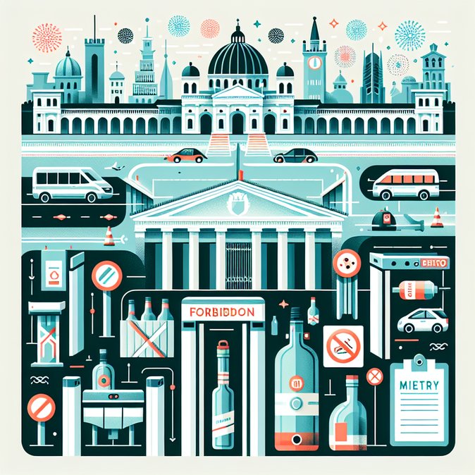 New Year’s Eve Security Measures Restrict Access to Italian City Centres and Events