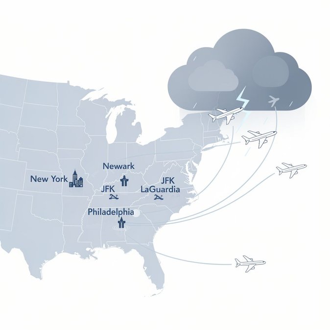 United activates New York/Newark weather waiver ahead of August 3 storm cell