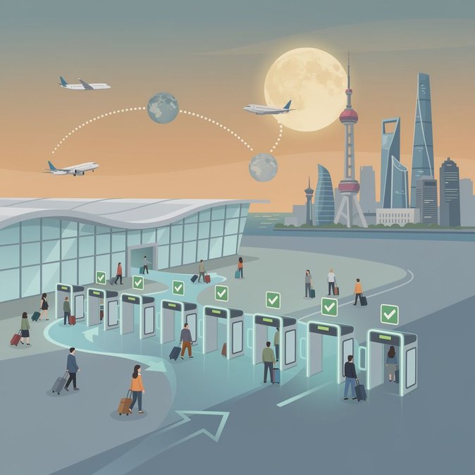 Visa-Free Visitors Drive 65 % of Foreign Arrivals at Shanghai Ports