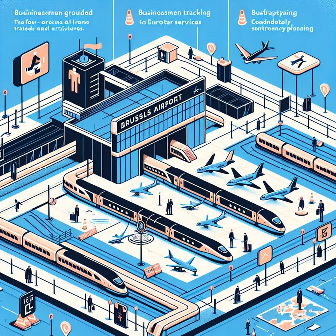 Belgian national strike grounds flights and snarls Eurostar—UK business travellers face last-minute chaos