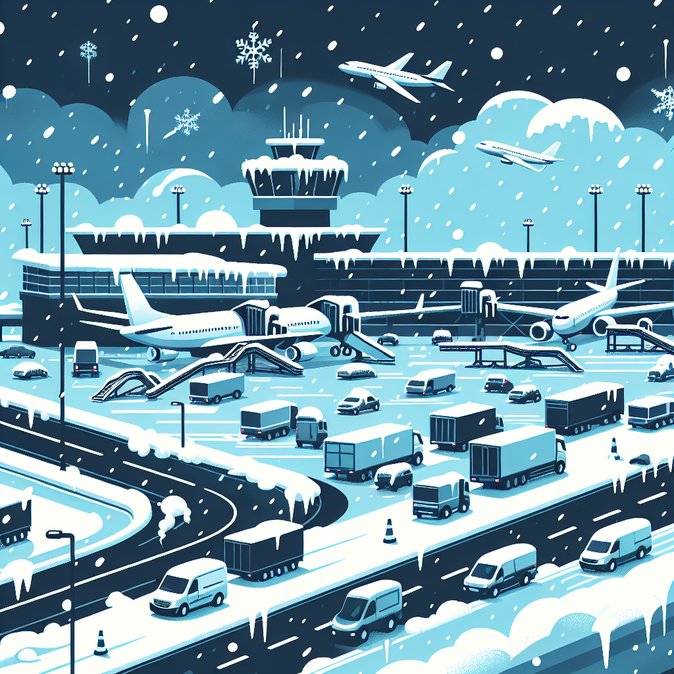 Storm Disruptions Trigger 851 Flight Delays, 53 Cancellations at Paris and Other EU Hubs