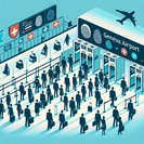 Las largas colas en el aeropuerto de Ginebra obligan a la UE a suavizar la implementación biométrica de entrada y salida
