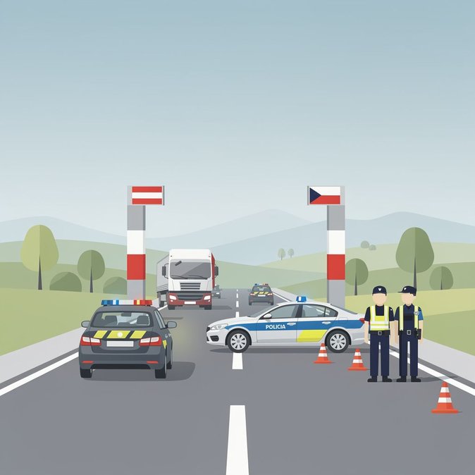 La République tchèque renforce la présence policière à la frontière autrichienne après la décision de Vienne