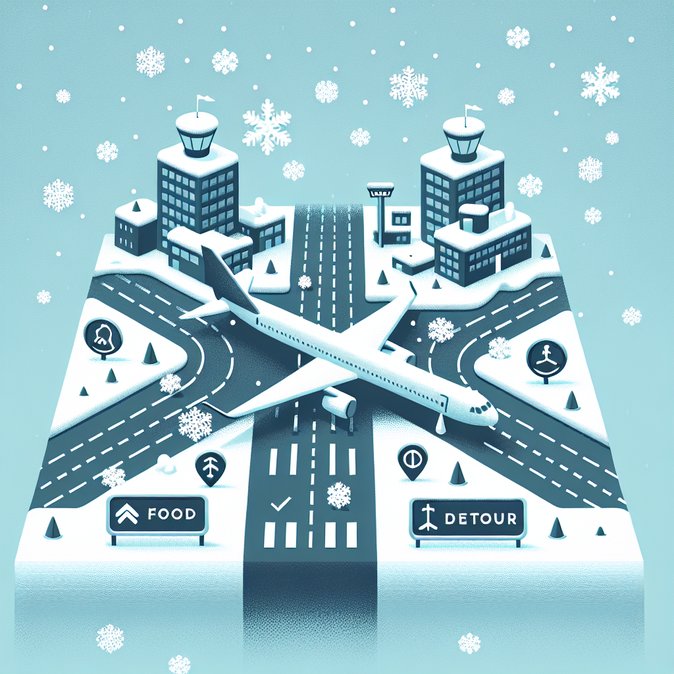 Paris airports cancel 140 flights amid heavy snow; travellers urged to check rights under EC 261