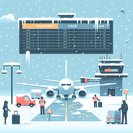 European Winter Disruptions Snarl Flights to and from Zurich