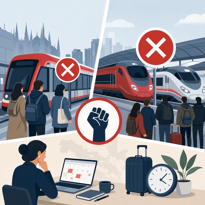 Transport strikes announced for 15–18 May threaten nationwide travel disruption
