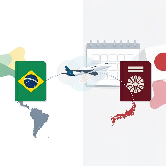 Japan extends short-stay visa-waiver for Brazilian ordinary-passport holders to 2029