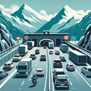 TCS Warns Holidaymakers of Multi-Hour Queues at Alpine Tunnels Over Ascension & Pentecost Weekends