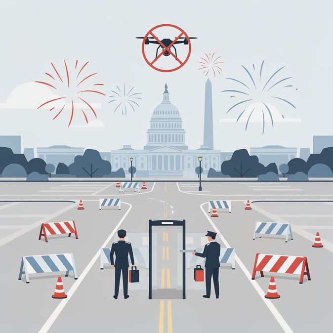July 4 National Mall festivities designated National Special Security Event; mobility impacts expected