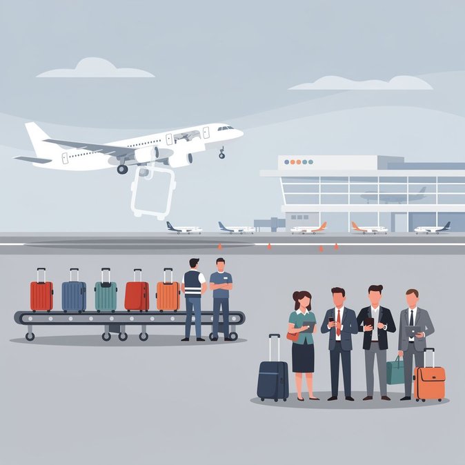 La grève de Groundforce laisse six avions sans bagages à Barajas et perturbe 12 aéroports espagnols