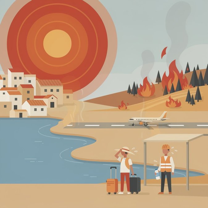 Troisième vague de chaleur de 2026 : alertes aux voyages et déploiement sans précédent contre les incendies en Europe