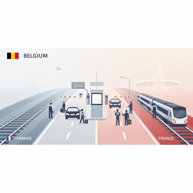 France travel advice tightened for Belgians as Olympic security build-up intensifies