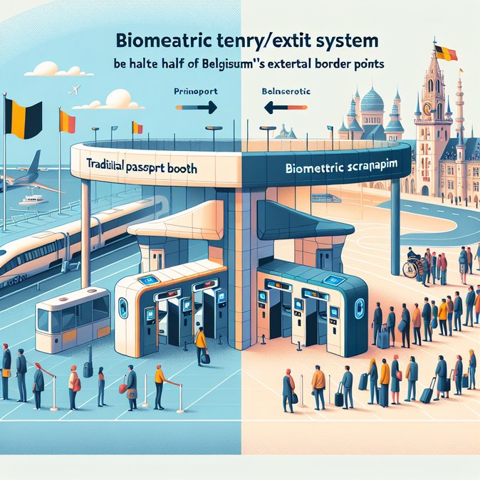 EU Entry/Exit System Roll-out Triggers Border-Queue Warning for Belgian Gateways