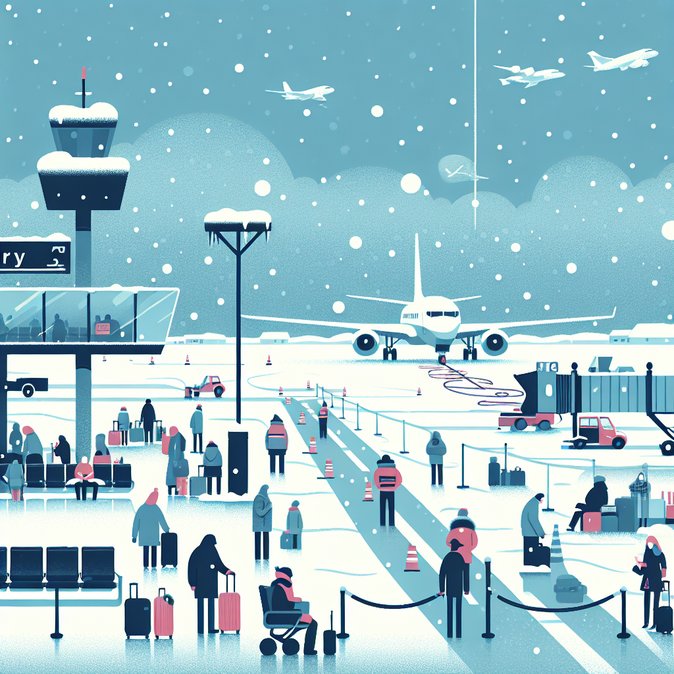 Winter Storm in the U.S. Grounds Brazil–U.S. Flights, Disrupting Business Travel