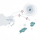 Hong Kong Airlines cancels Okinawa services and warns of Taipei delays amid typhoon threat