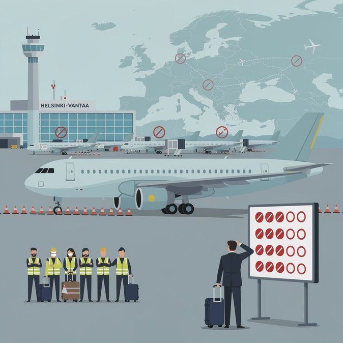 芬兰航空地勤人员策划七月新一轮罢工，已取消80个航班