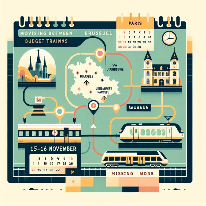 OUIGO Brussels–Paris trains diverted this weekend; no stop in Mons