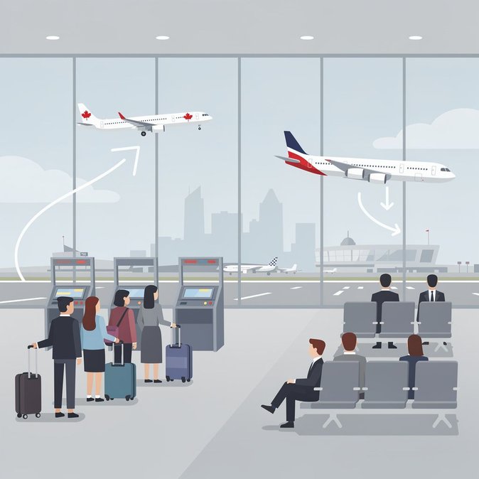 June Passenger Traffic at Major Canadian Airports Inches Up 0.6 %: Statistics Canada