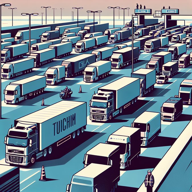 2,600 Trucks Still Stranded as Polish Carrier Blockade Grinds On at Three Crossings