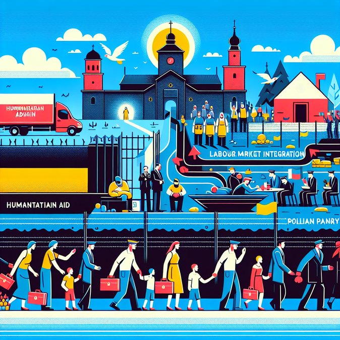 Varsovia Extiende la Protección Temporal para un Millón de Ucranianos hasta Marzo de 2026