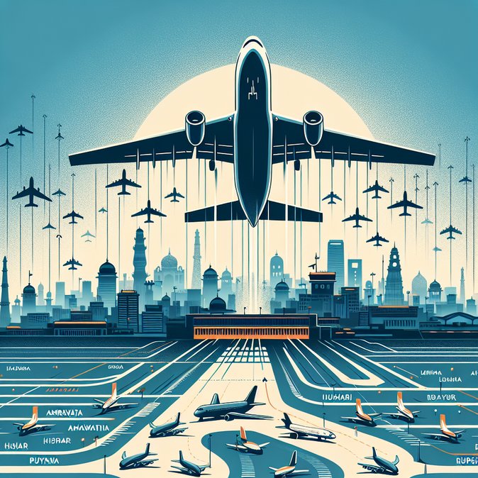 India Clears 26,495 Weekly Flights for Winter 2025, Adds Four New Airports